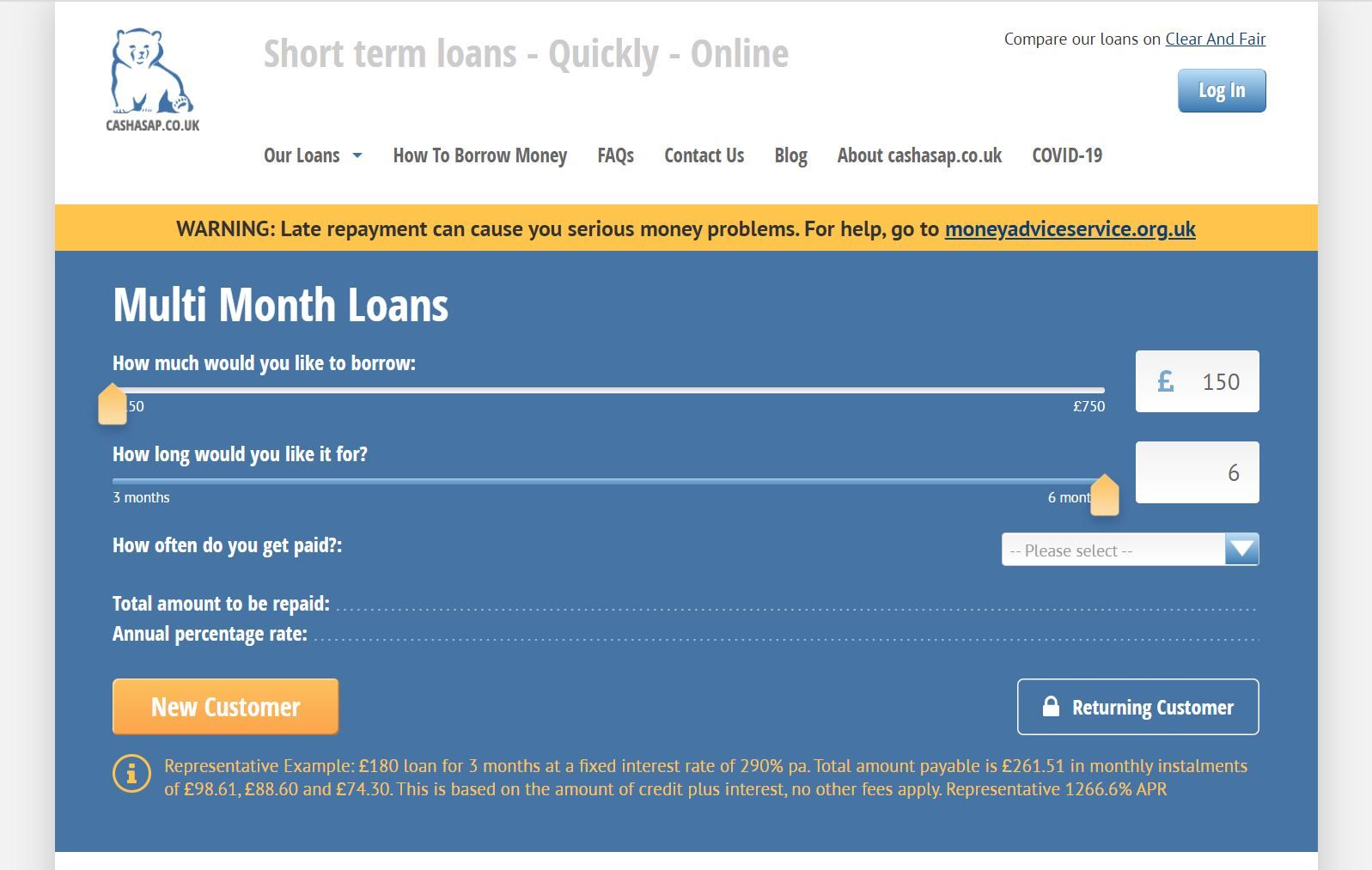 CashASAP CashASAP Alternatives Visit Cash Lady
